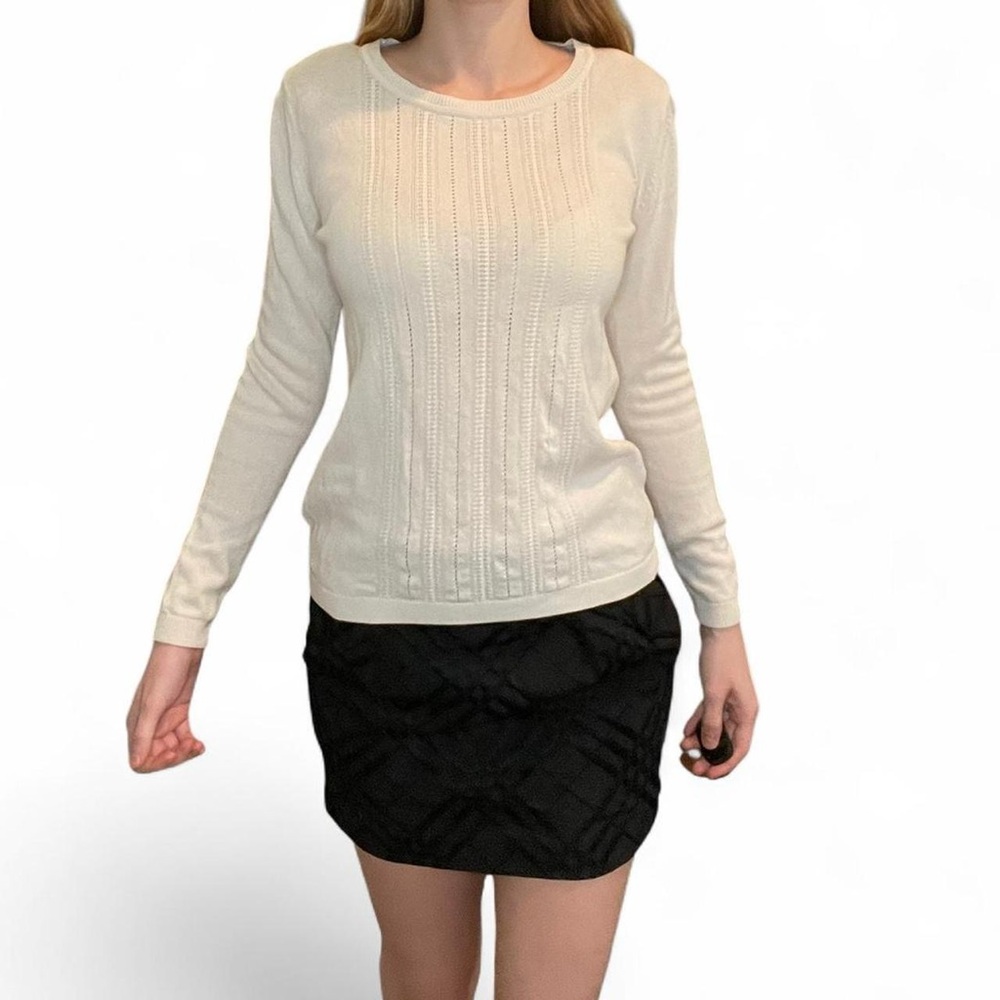 Cream Knit Sweater